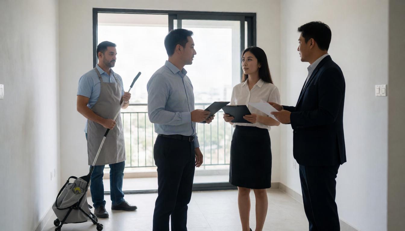 Prepare the property for the next occupant